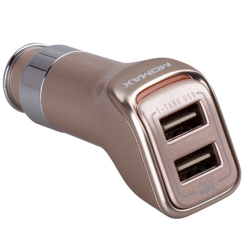 摩米士车载充电器 高效便捷的双USB充电解决方案